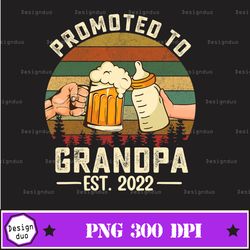 Mens First Time Grandpa Png, Promoted To Grandma Png, Promoted To Grandpa Cut File Cricut Silhouette,grandma Png, Grandp