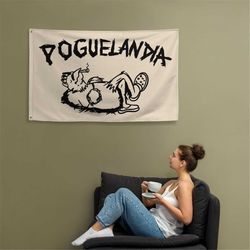 outerbanks poguelandia 2023 flag - outer banks shirt, obx pogue life show wall art, beach spring break, jj, john b, sara