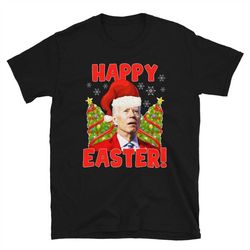 merry 4th of easter santa hat joe biden ugly christmas sweater, biden christmas sweatshirt, joe biden xmas jumper, hoodi