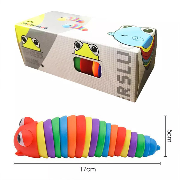 Flexible Stress Relieve Articulated Slug Fidget Toy (5).jpg