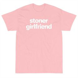 women's stoner girlfriend crop tee t-shirt