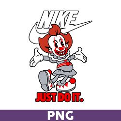 Pennywise With Nike Logo Png, Nike Png, Pennywise Png, Nike Horror Png, Nike Logo Fashion Png, Brand Logo Png -Download