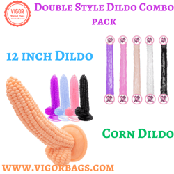 Double Style Dildo Combo pack(non US Customers)
