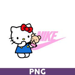 Hello Kitty Nike Png, Hello Kitty Swoosh Png, Nike Png, Hello Kitty Png, Fashion Brands Png, Brand Logo Png - Download