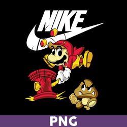 Mario Nike Png, Mario Swoosh Png, Nike Logo Png, Super Mario Png, Brand Logo Png - Download File
