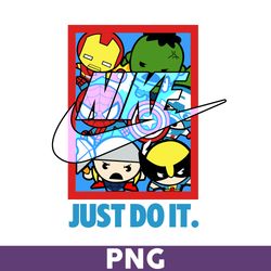 Avengers Nike Png, Superhero Swoosh Png, Nike Logo Png, Avengers Png, Marvel Png - Download File