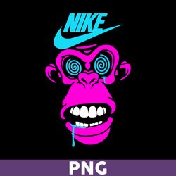 Monkey Swoosh Png, Monkey Nike Png, Nike Logo Png, Monkey Png, Nike Png - Download File