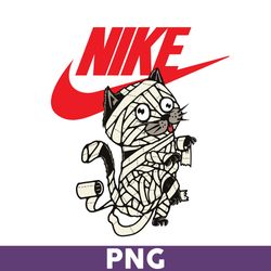 cat mummy nike png, cat mummy swoosh png, nike logo png, cat mummy png, nike png - download file