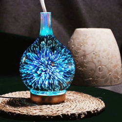 aromatic glowing 3d glass diffuser