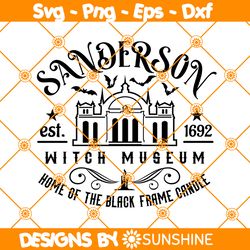 Sanderson Witch Museum Svg, Witch Museum Svg, Hocus Pocus Svg, Sanderson Sisters Svg, HOcus Pocus Halloween Svg