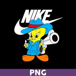 Tweety Nike Png, Tweety Swoosh Png, Nike Logo Png, Tweety Png, Nike Png - Download File