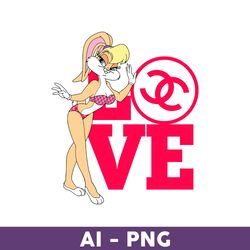 Lola Bunny Chanel Png, Chanel Png, Lola Bunny Png, Cartoon Chanel Png, Fashion Brands Png, Chanel Logo Png - Download