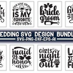 Wedding SVG Design Bundle