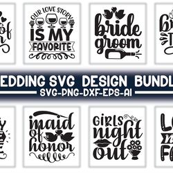 wedding svg design bundle