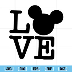 love mickey mouse disney svg png, disney svg, all mouse svg