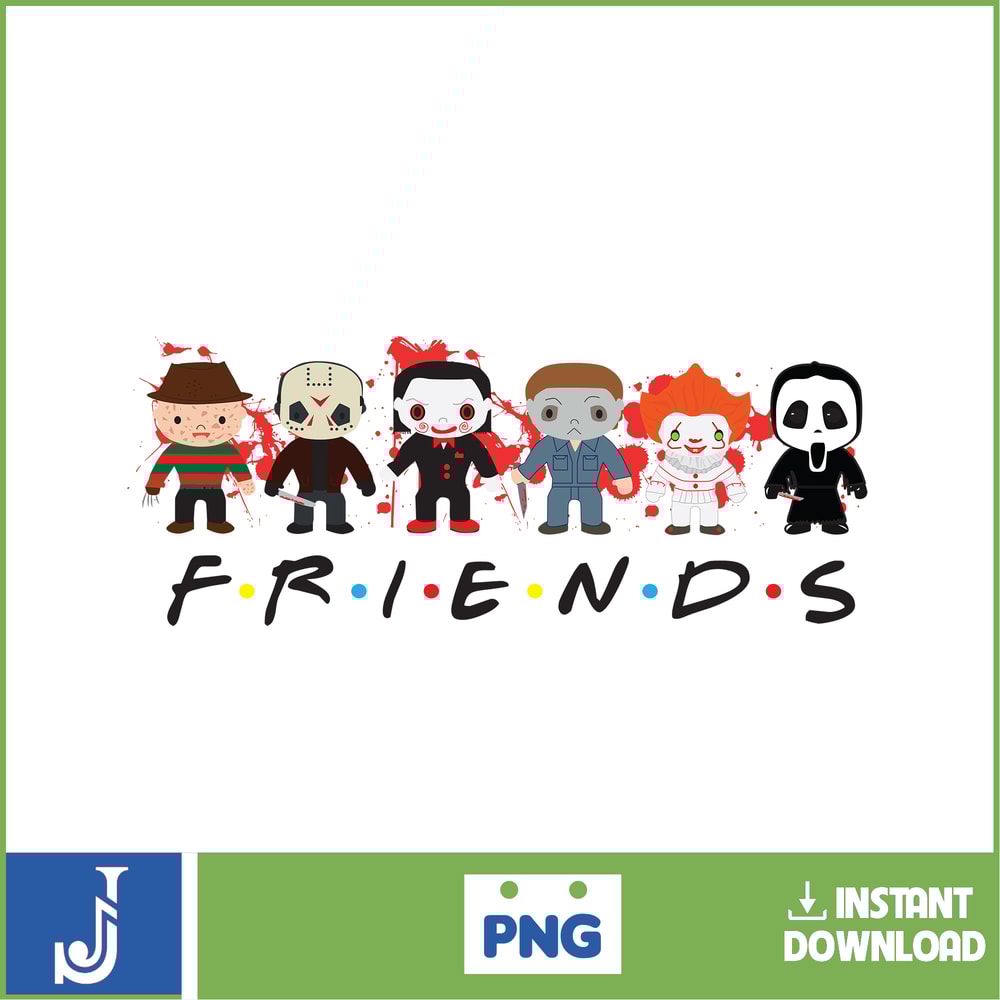 Horror Characters Png, Horror Squad Png, Horror Friends Png, Halloween Horror Png, Halloween PNG, Horror Squad, Friends Horror Characters (12).jpg