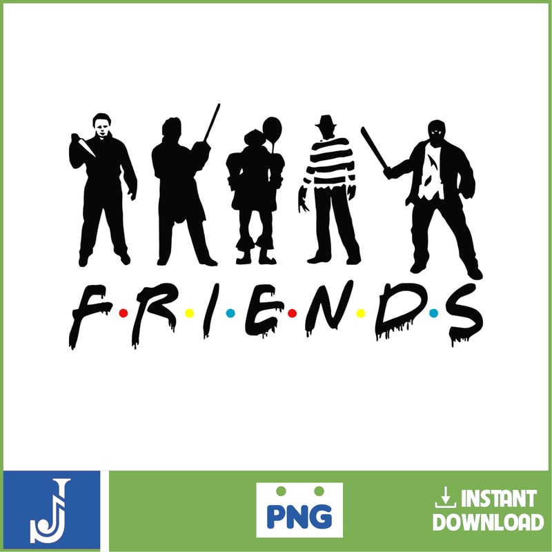 Horror Characters Png, Horror Squad Png, Horror Friends Png, Halloween Horror Png, Halloween PNG, Horror Squad, Friends Horror Characters (16).jpg