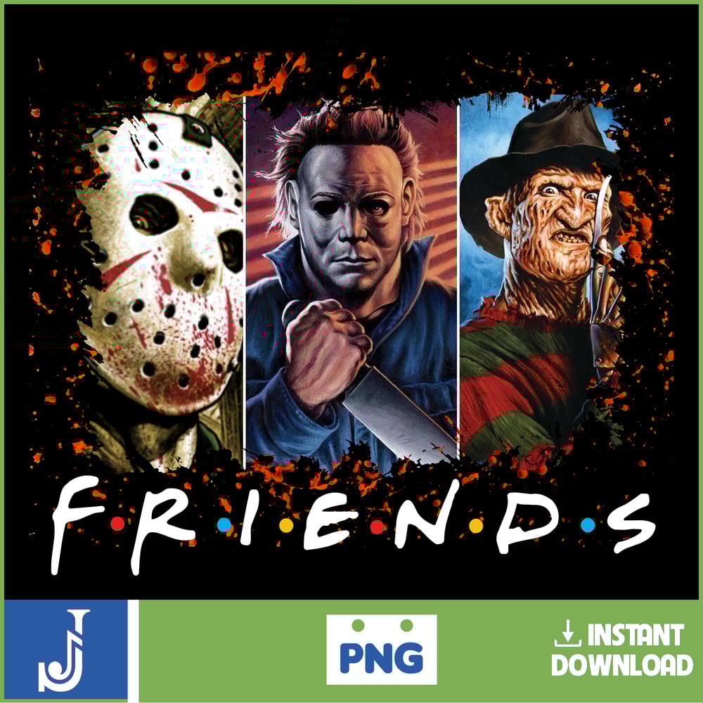 Horror Characters Png, Horror Squad Png, Horror Friends Png, Halloween Horror Png, Halloween PNG, Horror Squad, Friends Horror Characters (25).jpg