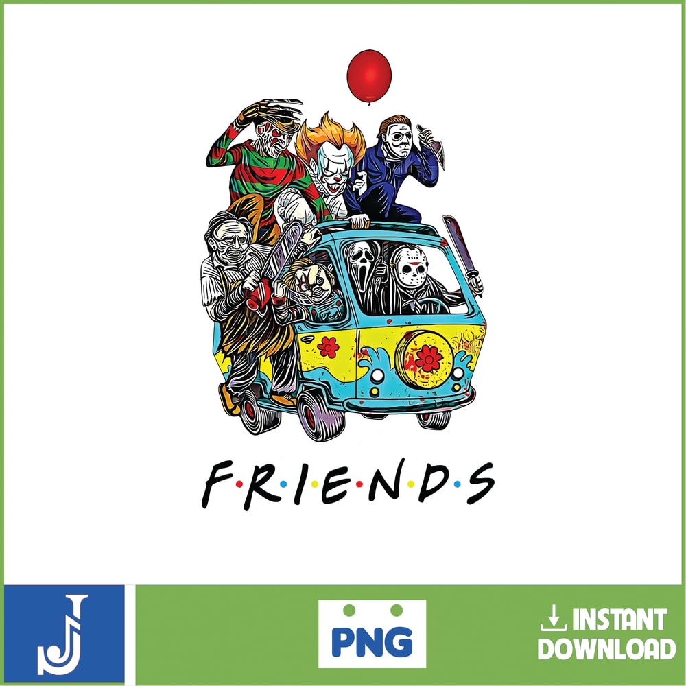 Horror Characters Png, Horror Squad Png, Horror Friends Png, Halloween Horror Png, Halloween PNG, Horror Squad, Friends Horror Characters (26).jpg
