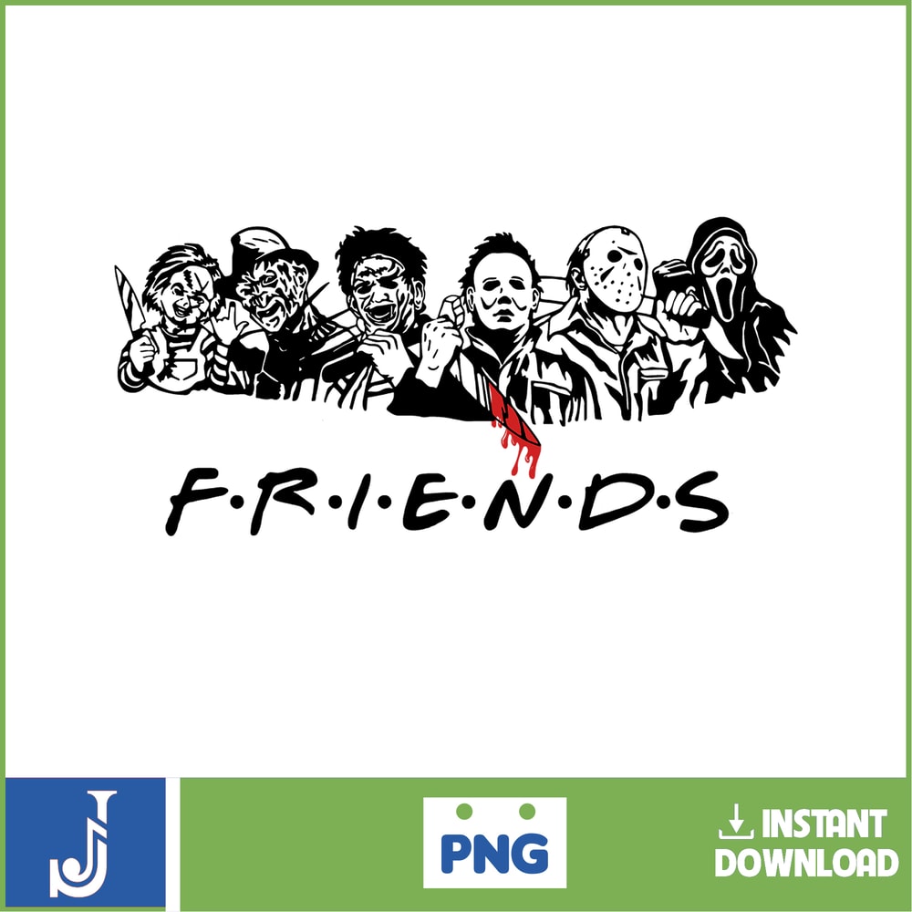 Horror Characters Png, Horror Squad Png, Horror Friends Png, Halloween Horror Png, Halloween PNG, Horror Squad, Friends Horror Characters (27).jpg