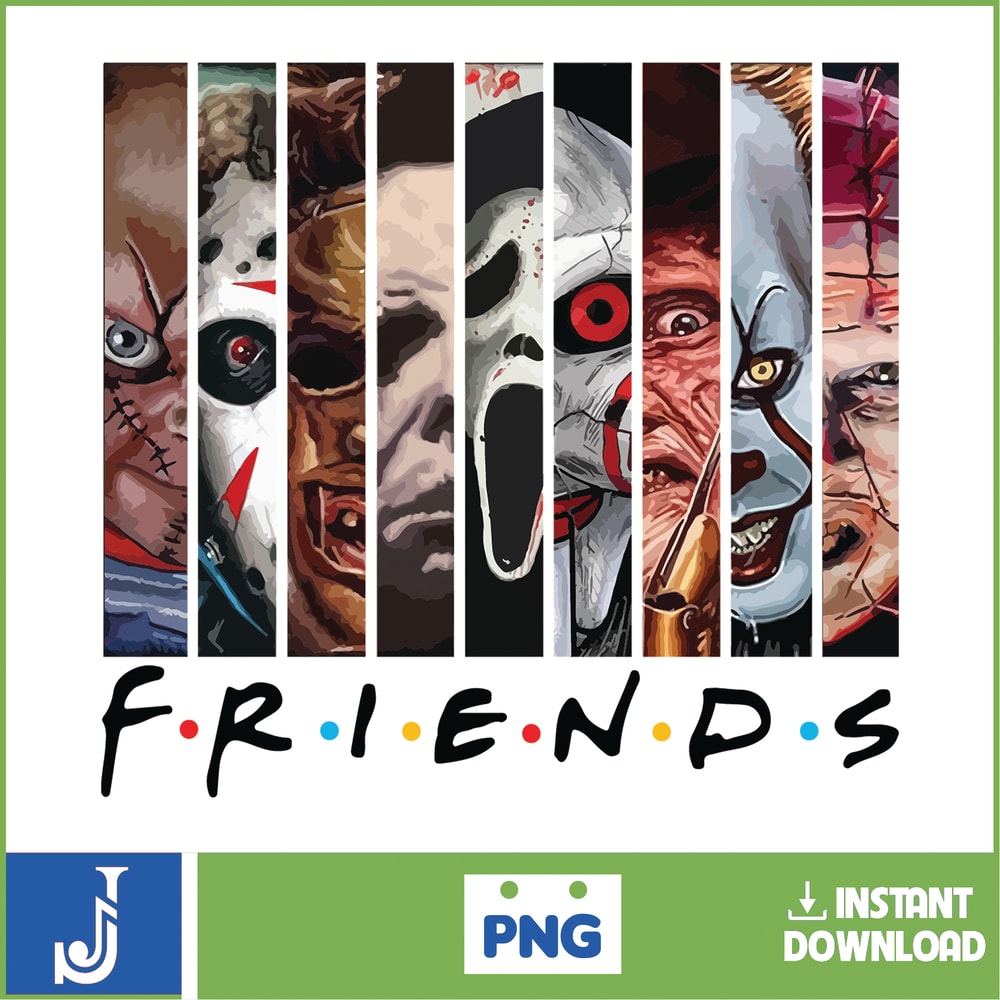 Horror Characters Png, Horror Squad Png, Horror Friends Png, Halloween Horror Png, Halloween PNG, Horror Squad, Friends Horror Characters (31).jpg