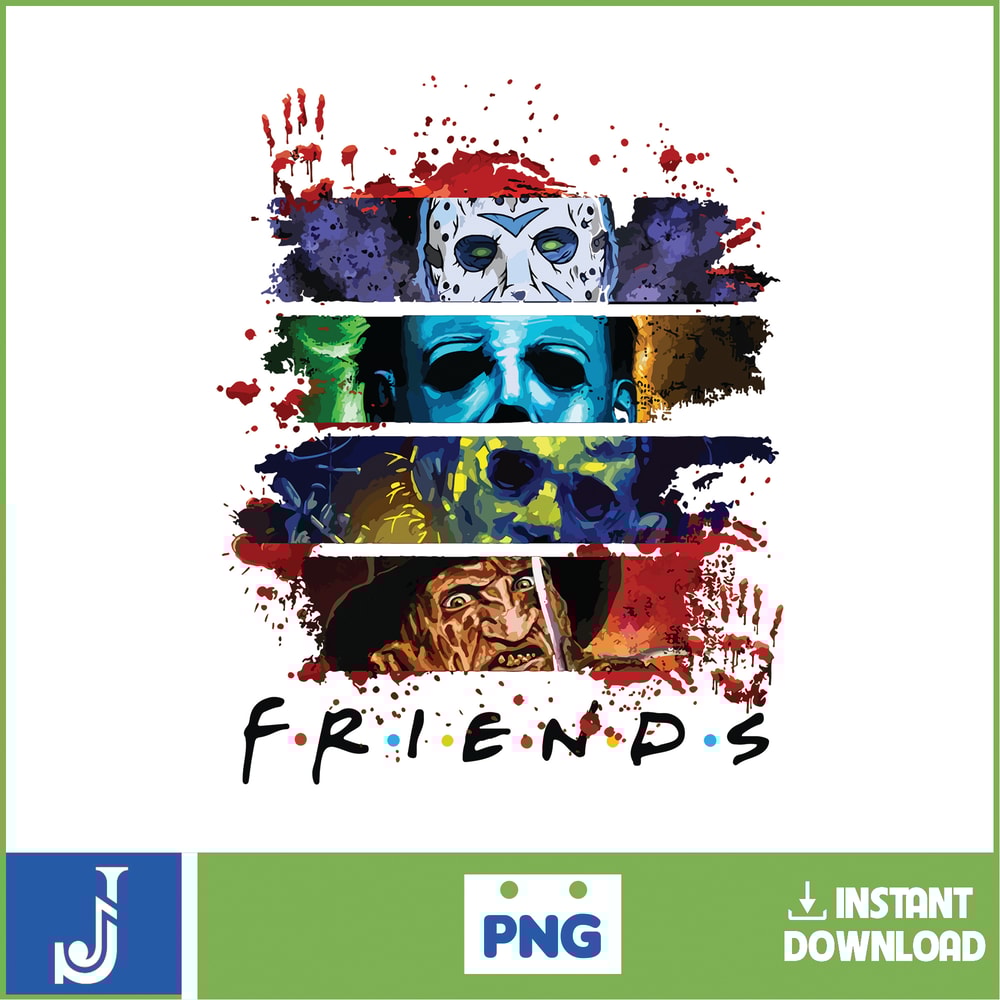 Horror Characters Png, Horror Squad Png, Horror Friends Png, Halloween Horror Png, Halloween PNG, Horror Squad, Friends Horror Characters (33).jpg