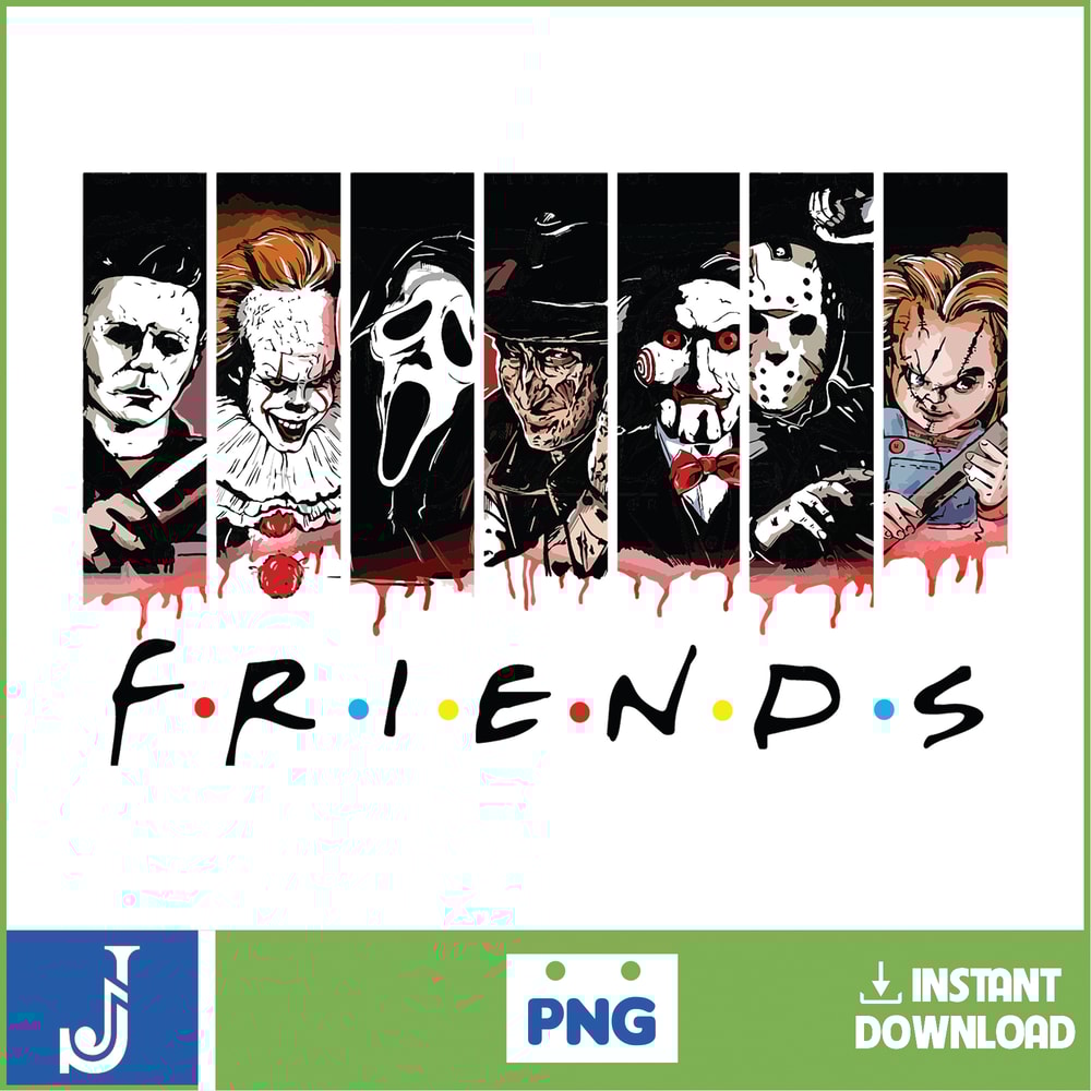 Horror Characters Png, Horror Squad Png, Horror Friends Png, Halloween Horror Png, Halloween PNG, Horror Squad, Friends Horror Characters (37).jpg