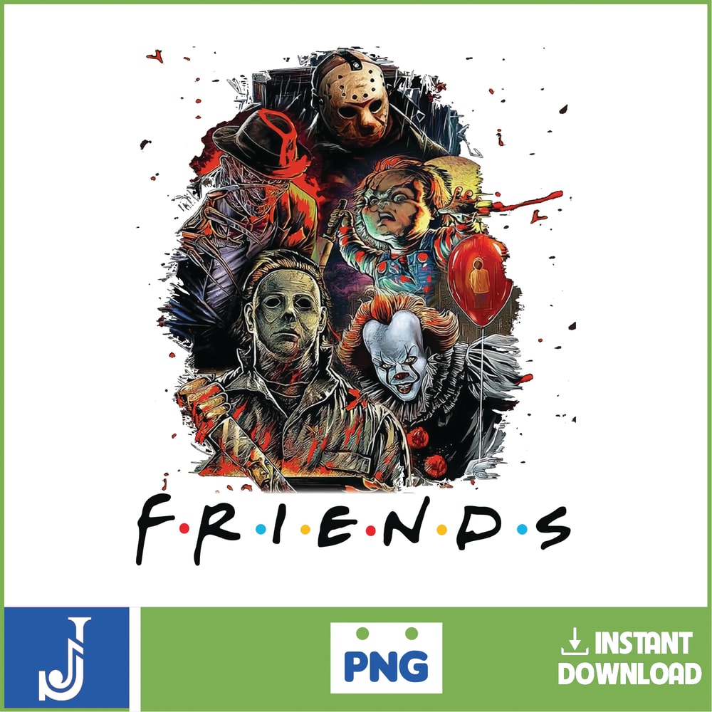 Horror Characters Png, Horror Squad Png, Horror Friends Png, Halloween Horror Png, Halloween PNG, Horror Squad, Friends Horror Characters (42).jpg