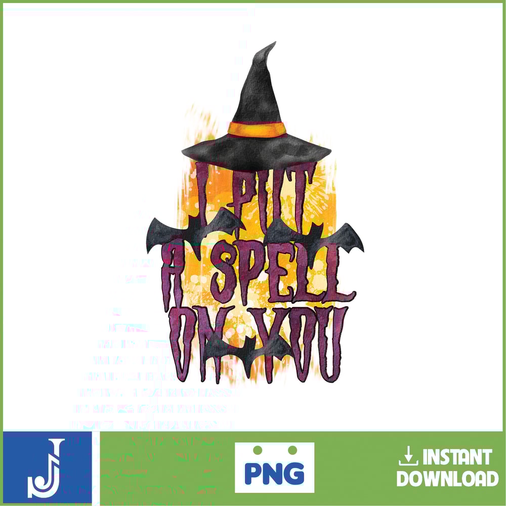 Halloween PNG, Happy Halloween PNG, Pumpkin PNG, Digital Download, Cut Files, Sublimation, Clip Art (16).jpg