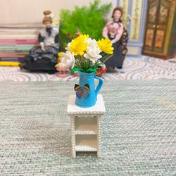 Flowers In A Jug On A Stand. 1:12.