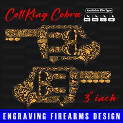 Engraving Firearms Design Colt King Cobra 3 Inch Scroll Work Design