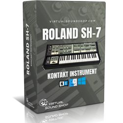 Roland SH-7 Kontakt Library - Virtual Instrument NKI Software
