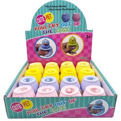 Duck Squishy Pop Out from Cage Kids Toy - Set of 2