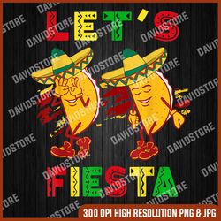 let's fiesta cinco de mayo funny dancing mexican taco griddy png, let's fiesta png, cinco de mayo png, png high quality