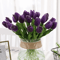 droopfreemulticolorrealtouchtulipflowerssetpurple.png