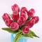 droopfreemulticolorrealtouchtulipflowerssetdarkpink.png