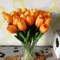 durableartificialtulipbouqueteverfreshsoftorangepng