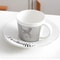 Elegant Looking Anamorphic Cup and Saucer for Tea Time1