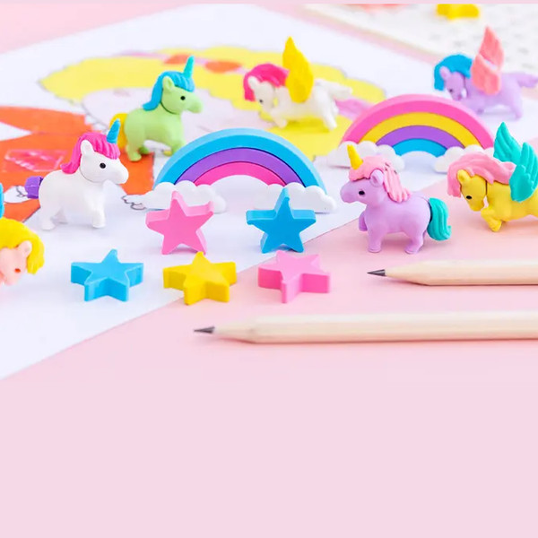 Unicorn Rainbow Pentagram Rubber for School Kids (5).jpg