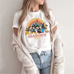 Graduate 2023 From The Tassel To Castle Shirt, Disney Graduation Shirt, Graduate Minnie Shirt, Gift For Grad, Senior 202