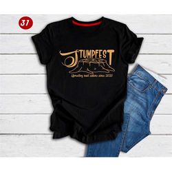 stumpfest, dad shirt, inspired by blue heeler cartoon, mom shirt, adult heeler family fan shirt
