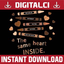 the same heart inside - history month black lives matter blm black history, black power, black woman, since 1865 png sub