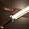 Predator Movie Bowie Knife Full Tang Hunting Knife Camping Leather Sheathjpg