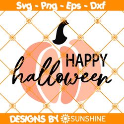 Pumpkin Happy Halloween Svg Png, Pumpkin Halloween Svg, Halloween Svg, Spooky Season Svg, Halloween Spooky Svg