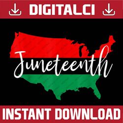 juneteenth celebrate black freedom usa map black history, black power, black woman, since 1865 png sublimation