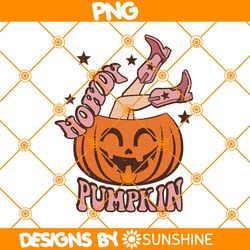 Cowgirl Howdy Pumpkin Sublimation PNG, Howdy Pumpkin png, Halloween Cowgirl png, Howdy Pumpkin Sublimation