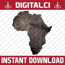 black history month celebration | african map fist black history, black power, black woman, since 1865 png sublimation