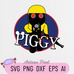 Torcher Piggy Svg, Piggy Roblox Svg, Piggy Horror Roblox Svg, Piggy Svg