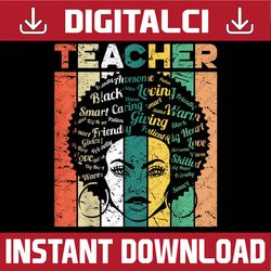 black woman teacher afro retro black history month black history, black power, black woman, since 1865 png sublimation