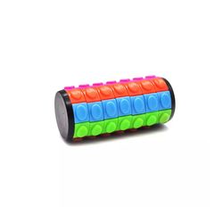 3D Magic Cylindrical Cubes 7 Layers Puzzle Educational Toy for Kids - Set of 1